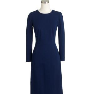 Jcrew structured knit dress